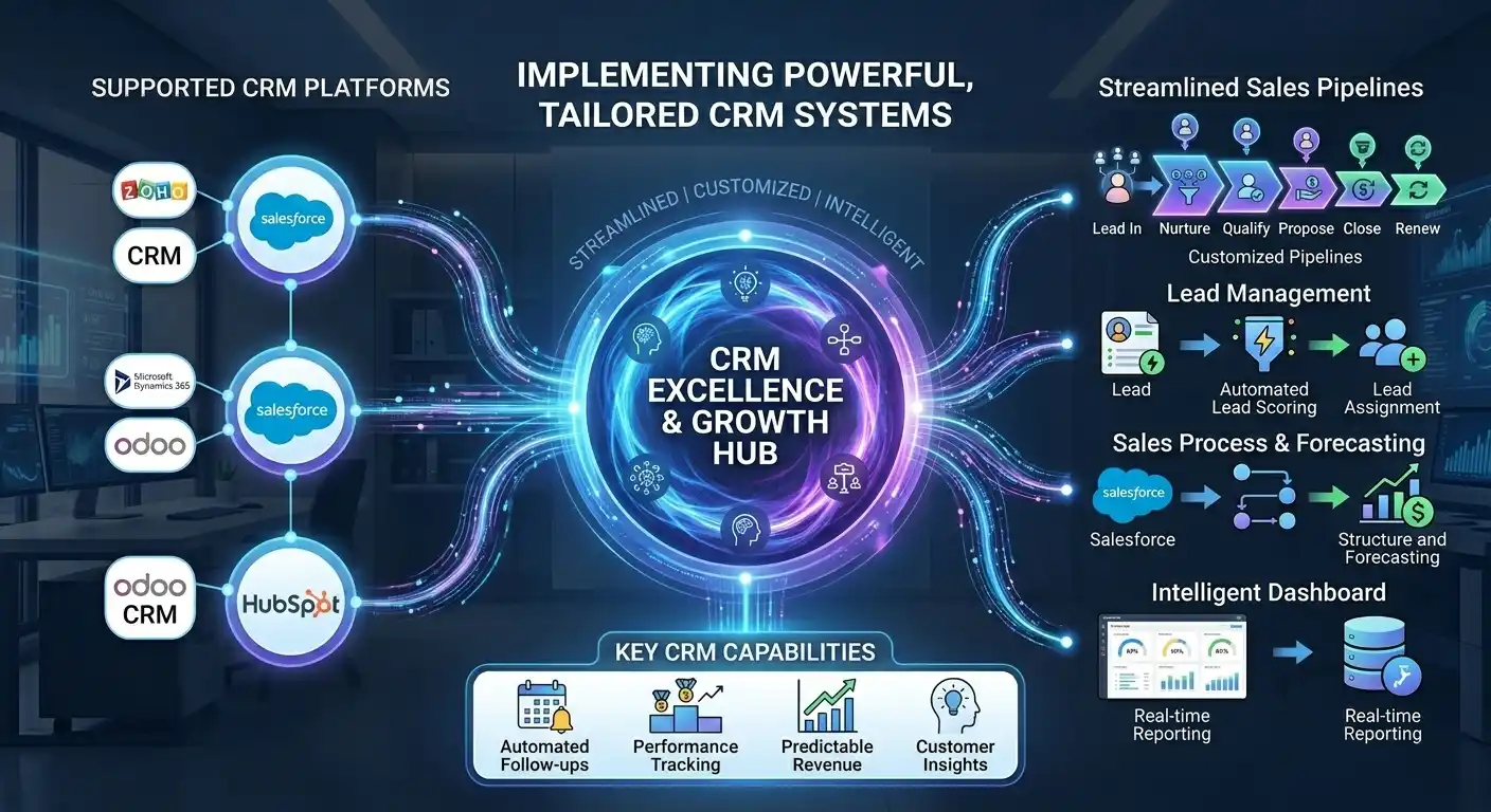 CRM Implementation & Sales Automation​
